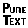 PureText logo