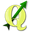 QGIS LTR (Long Term Release) logo