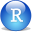 R.Studio logo